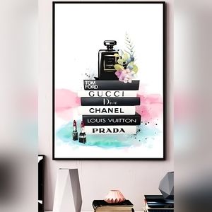 Prada 8 1/2"x11" Framed Wall Art